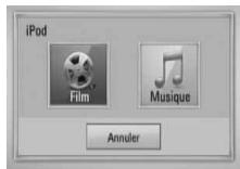LG HB-45E - Raccordez correctement l'IPod. - 2