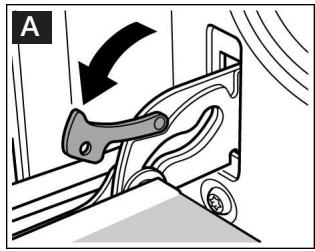 BOSCH HBA63A420F - Décrocher la porte - 1