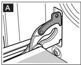 BOSCH HBA63A420F - Décrocher et accrocher la porte du four - 1