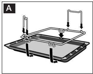 BOSCH HBA63A420F - Mise en place du tournebroche - 1