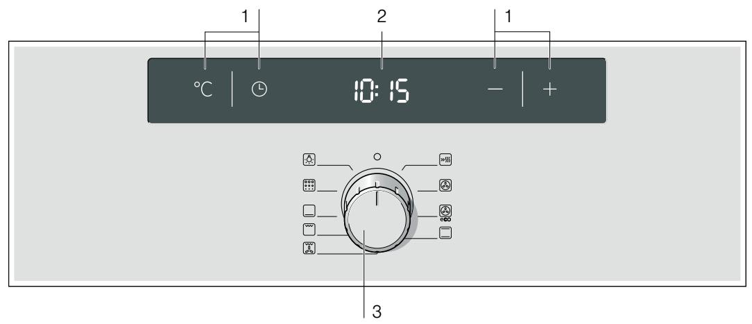 BOSCH HBA64B222F - Bandeau de commande - 1