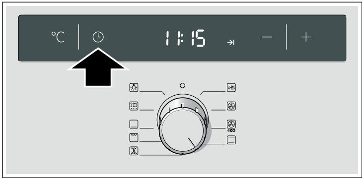 BOSCH HBA64B222F - Heure de fin de cuisson - 1