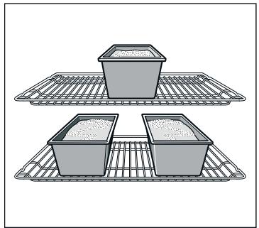 BOSCH HBA64B222F - Enfourner à différents niveaux - 1