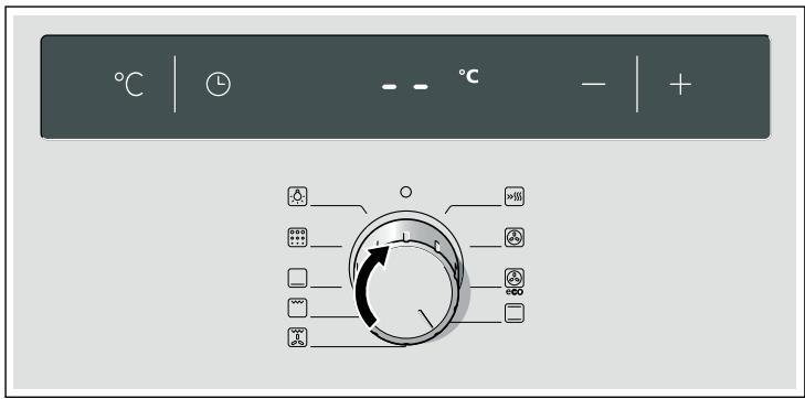 BOSCH HBA64B222F - Mode de cuisson et température - 1