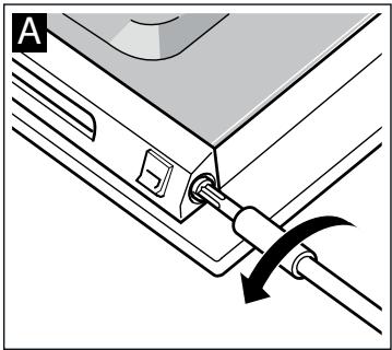BOSCH HBA64B262F - Démonter le cache de la porte - 1