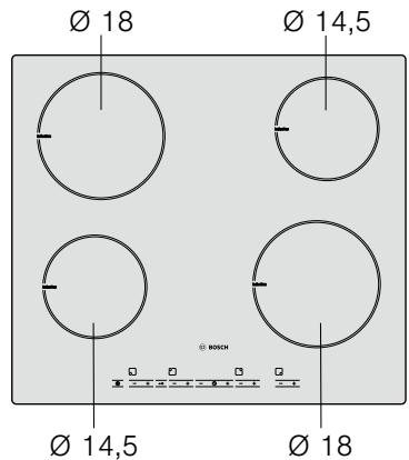 BOSCH PIA611T16E - Desmontagem da placá de cozinha - 1