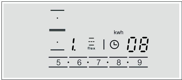 BOSCH PIQ651F17E - Visualizzazione del consumo di energia - 1