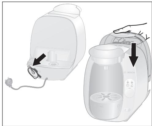 BOSCH TASSIMO TAS2005 - Your TASSIMO machine at a glance - 2