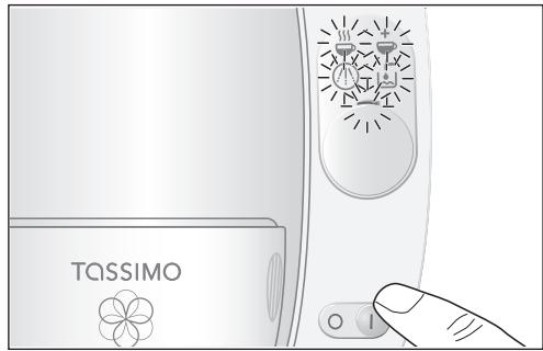 BOSCH TASSIMO TAS2005 - Eléments de commande et d'affichage - 1