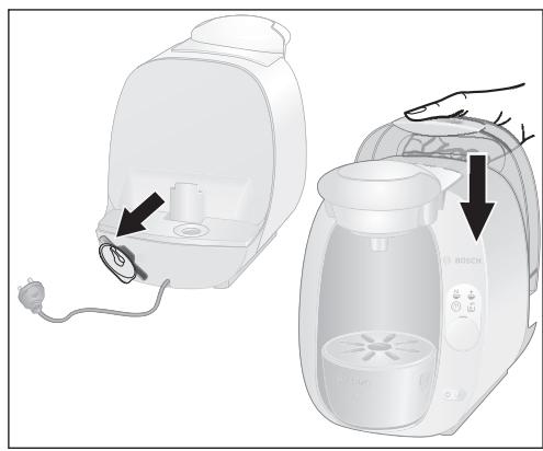 BOSCH TASSIMO TAS2005 - Risk för skållning! - 3