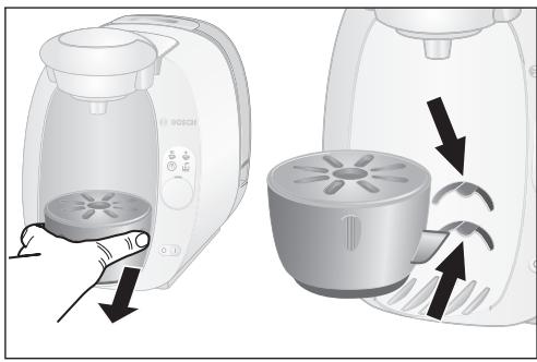 BOSCH TASSIMO TAS2005 - Dimensioni delle tazze - 1