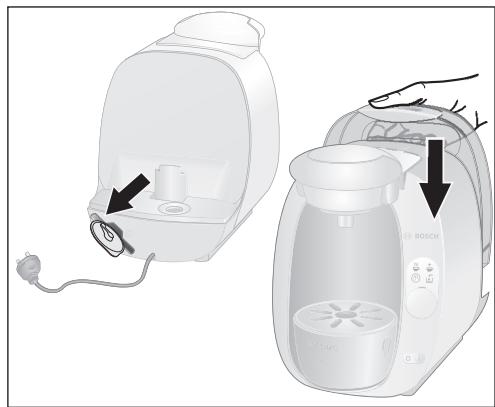 BOSCH TASSIMO TAS2005 - ⚠️ Fare for skålding! - 1