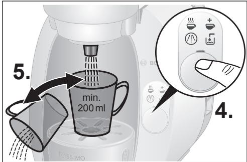 BOSCH TASSIMO TAS2005 - Primeira utilização da sua máquina TASSIMO - 1