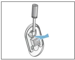 BOSCH WAE 28217FF,  WAE28217FF,  LAVE-LINGE WAE28217FF - Installation des sécurités de transport : - 1