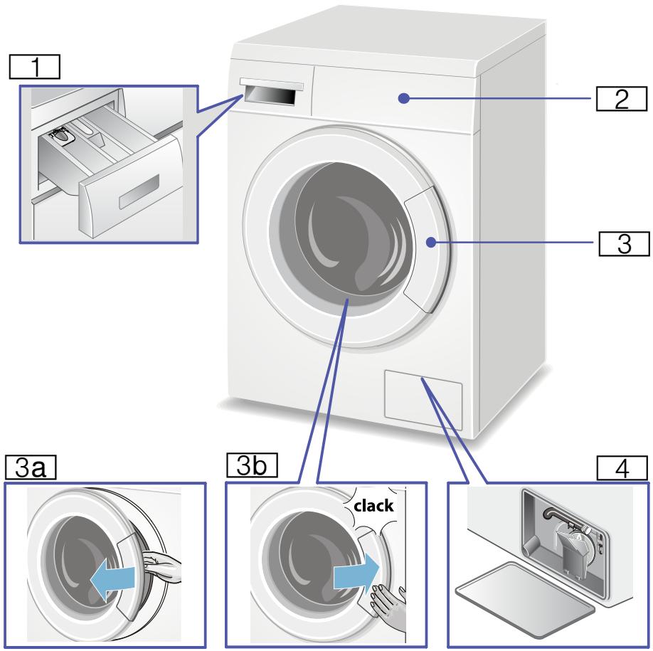 BOSCH WAQ24483FF - Lave-linge - 1