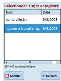 ACER C500 - Trajet Enregistré - 3