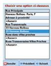 ACER C500 - Saisie d'une adresse - 3