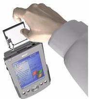 ACER N20 - Insertion d'une carte CompactFlash - 1