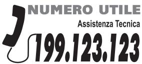 CANDY PG2D750/1 SQX - UN SOLO NUMERO TELEFONICO PER OTTENERE ASSISTENZA. - 1