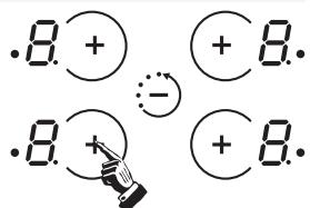 CANDY PVI 740 - - STARTING A COOKING ZONE - 1