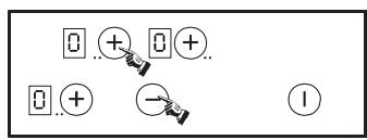 CANDY CH630 C - Per bloccare il piano: - 2