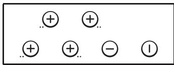 CANDY CH630 C - To lock the hob : - 7