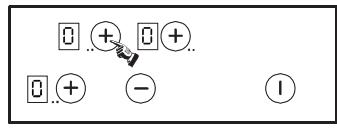 CANDY CH630 C - Para bloquear la encimera : - 4