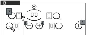 CANDY CH630 C - Ppu 6KluoyeHuu 30HbI Haapeea 6KluoyaIomcKaK OchoBHa, mak u doonlHumeIbHa 3OHa Haapeea. - 1
