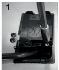 CANDY CH630 C - Abrir la tapa suguiendo这些东西 pasos: - 1