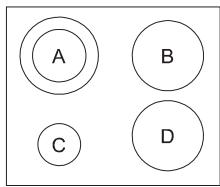 CANDY CH630 C - RESIDUAL HEAT INDICATOR H - 1