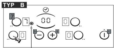 CANDY CH630 C - STEUERUNG DER ZUSÄTZLICHEN KOCHZONE (ZWEI ZONEN) - 2