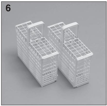 CANDY CDS 2117X-47 - Panier à couverts (fig. 6) - 1