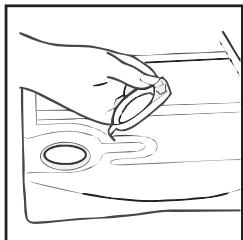 CANDY EVOC 570B-S - PUSH FIRMLY INTO PLACE. - 1