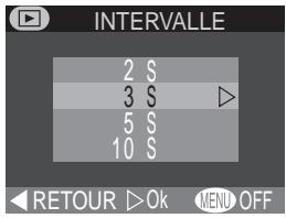 NIKON COOLPIX 2000 - Modification de l'intervalle d'affichage - 1