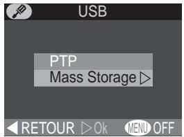 NIKON COOLPIX 2000 - Choisir un protocole USB - 1