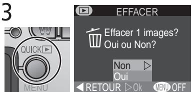 NIKON COOLPIX 2000 - Effacement des photos et des films sélectionnés - 3