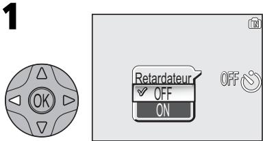 NIKON COOLPIX 5600 - Pour les autoportraits : utilisation du retardateur - 1
