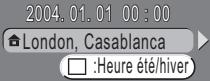 NIKON COOLPIX 2200 - FUSEAU HORAIRE - 1