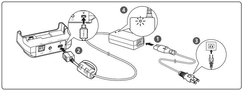 NIKON COOLPIX S2 - Connectez l'adaptateur secteur à la COOL-STATION MV-12 - 1