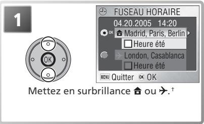 NIKON COOLPIX S2 - Fuseau horaire - 5