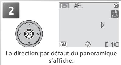 NIKON COOLPIX S2 - Photographier pour réaliser un panoramique - 2