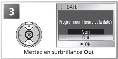 NIKON COOLPIX S2 - Mise sous tension de l'appareil photo - 5