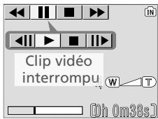 NIKON COOLPIX S2 - Visionnage des clips vidéo - 1