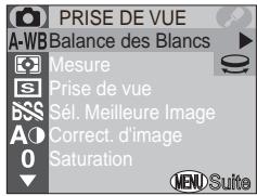 NIKON COOLPIX 4500 - Activez le menu selectionné - 2