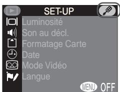 NIKON COOLPIX 4500 - Le menu principal - 3