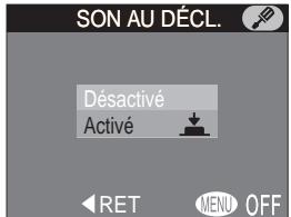 NIKON COOLPIX 4500 - Confirmation sonore : Son au décl. - 1