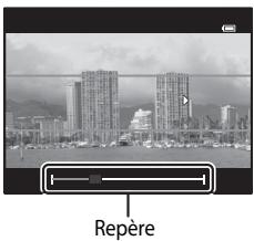NIKON COOLPIX AW100 - Déplacez l'appareil photo tout droit et lentement dans l'une des quatre directions pour commencer la prise de vue. - 1