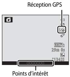 NIKON COOLPIX AW100 - Indicateur de réception GPS et points d'intérêt - 1