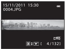 NIKON COOLPIX AW100 - Affichage en panoramique simplifié (faire défiler) - 1