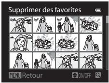 NIKON COOLPIX AW100 - Suppression d'images dans des albums - 1